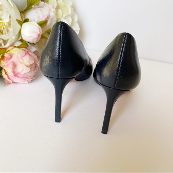 Zara Leather High Heel Shoes - Picture 6 of 8